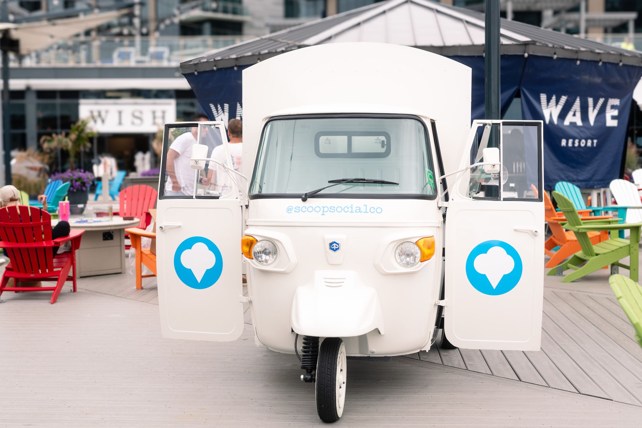 Scoop Social Co Mobile Beverage and Gelato Cart