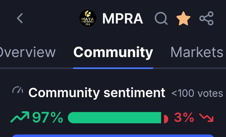 CoinMarketCap Community Sediment
