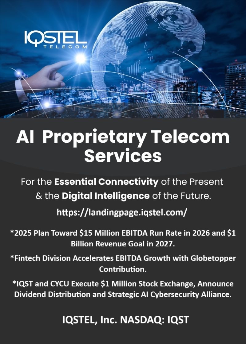 Global AI & Digital Communications Leader: IQSTEL