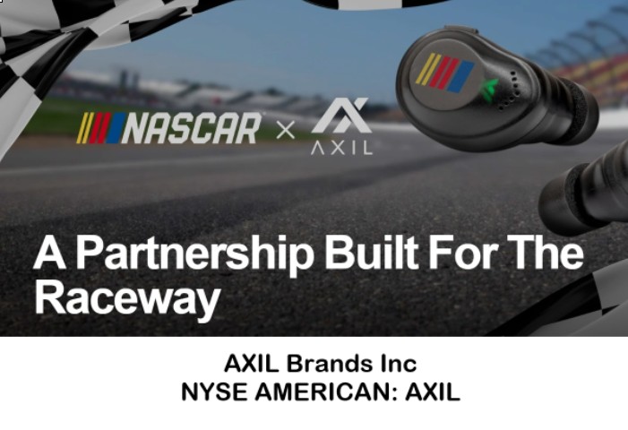 NASDAQ: AXIL $AXIL NASCAR