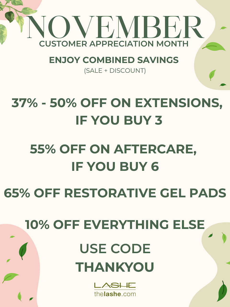 November Customer Appreciation